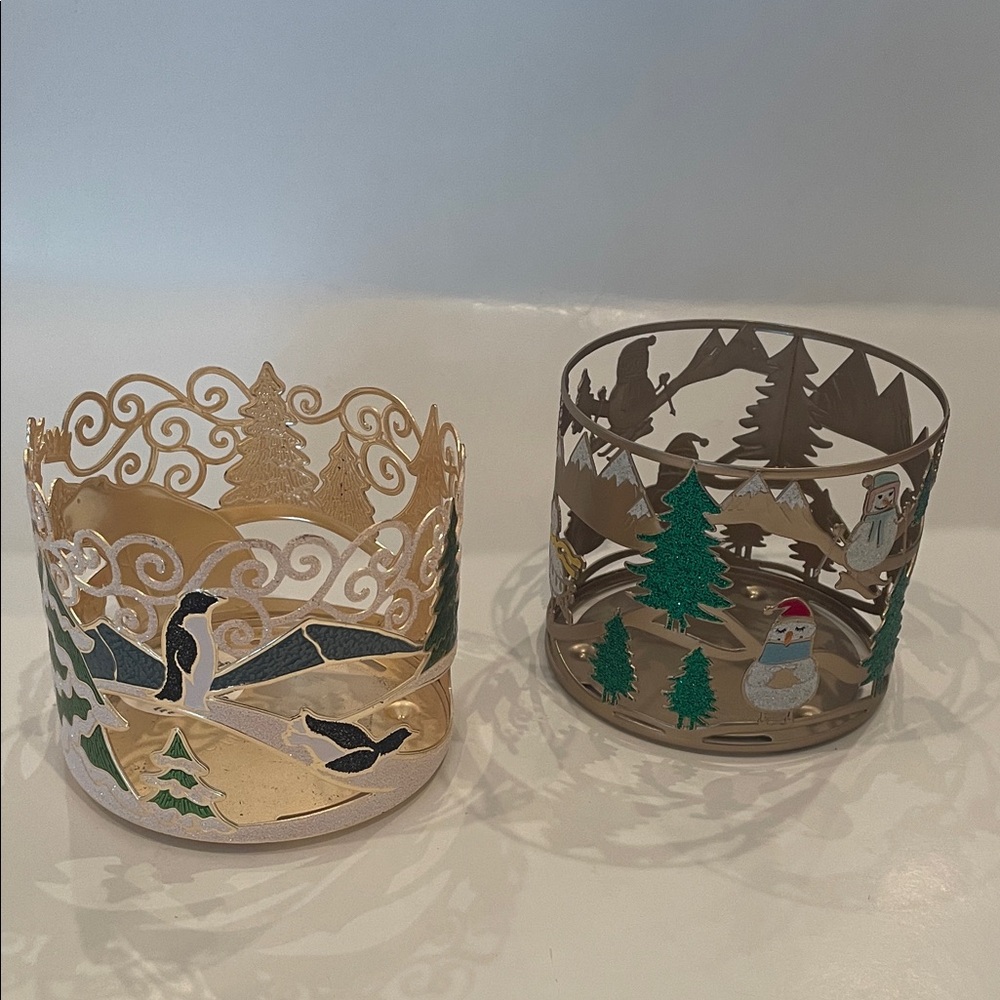 Bath & Body Works Candle Holders Set of 2